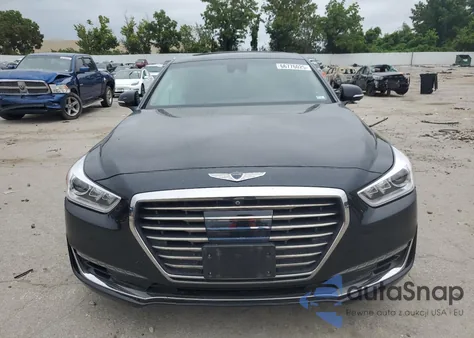 2017 Genesis G90 Ultimate z USA, uszkodzony, nr VIN KMHG54JH0HU027677